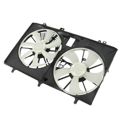 Solid Spare Radiator Condenser Cooling Fan Assembly For Toyota Sienna Lexus RX350 2011-2016