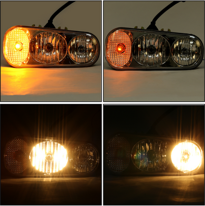 Solid Spare Snow Plow Headlights Snowplow Light Kit For Boss Western Meyer Blizzard SnowDogg