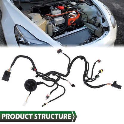 Solid Spare Fit For 20-23 Tesla Model Y Front End Fan Wiring Harness Connecting Wire