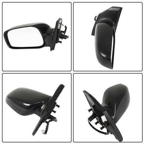 Solid Spare View Mirror TO1320179 For Toyota Corolla 03-08 Power Paintable Left Driver Side