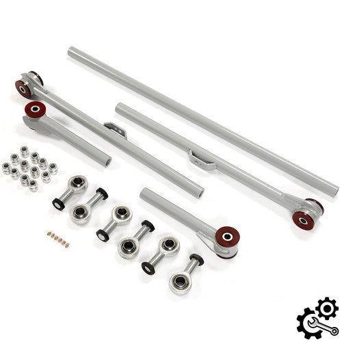Solid Spare Rear Upper Lower Track Bar Control Arm 2-4" Lift Kit For Toyota FJ Cruiser 03-09