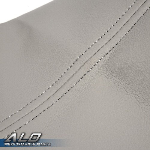 Solid Spare Fit For 2009-2015 Honda Pilot Center Console Lid Armrest Cover Leather Gray