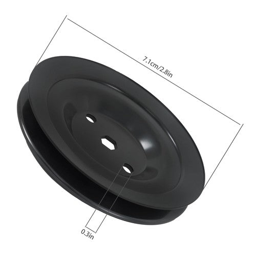 Solid Spare For John Deere Deck Pulley G110 LA150 190C D170 E180 LA175 S180 GX21381