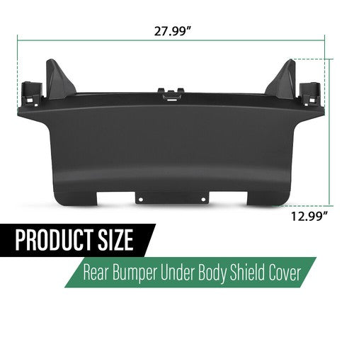 Solid Spare Rear Under Body Shield Cover Fit For 14-18 Land Rover Range Rover Sport LR045191