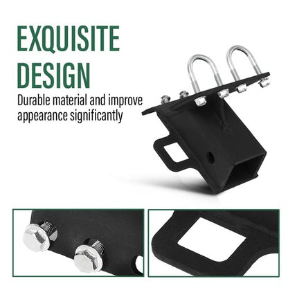 Solid Spare Fit For 2016-2024 Yamaha YXZ 1000R 2" Rear Tow Hitch Receiver