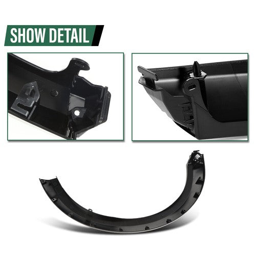 Solid Spare Front Right Fender Flare Wheel Arch RH Fit For 05-09 Land Rover LR3/10-16 LR4