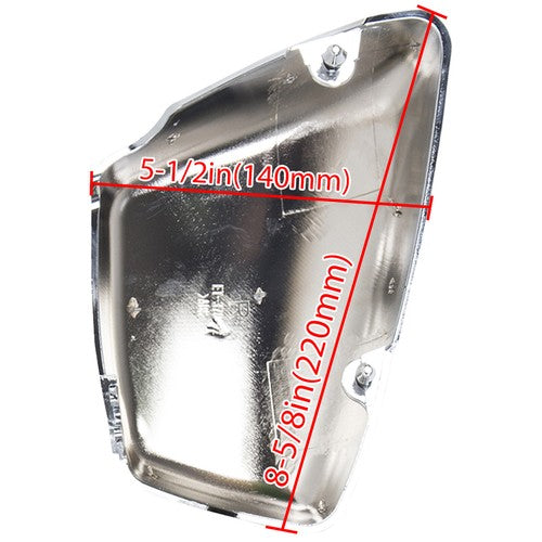 Solid Spare Right Side Panel Battery Cover For Yamaha Virago 700 XV700 750 1000 1100 84-up