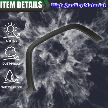 Solid Spare Fit For 2017-2022 Jeep Compass Front Right Wheel Molding Fender Flare Textured