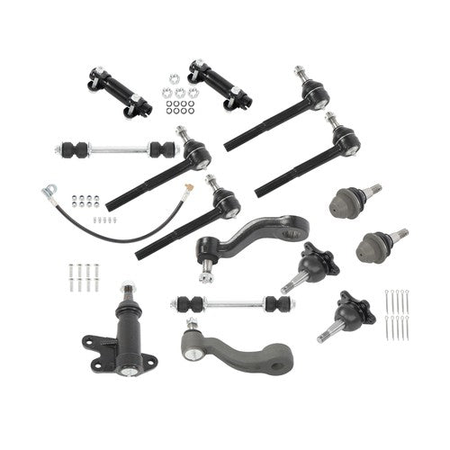Solid Spare 4WD 15x For Chevrolet GMC K1500 K2500 Suburban Yukon Tahoe Suspension Kit Front