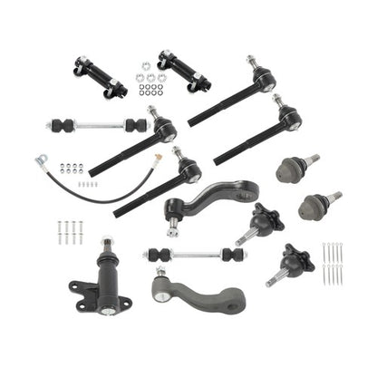 Solid Spare 4WD 15x For Chevrolet GMC K1500 K2500 Suburban Yukon Tahoe Suspension Kit Front