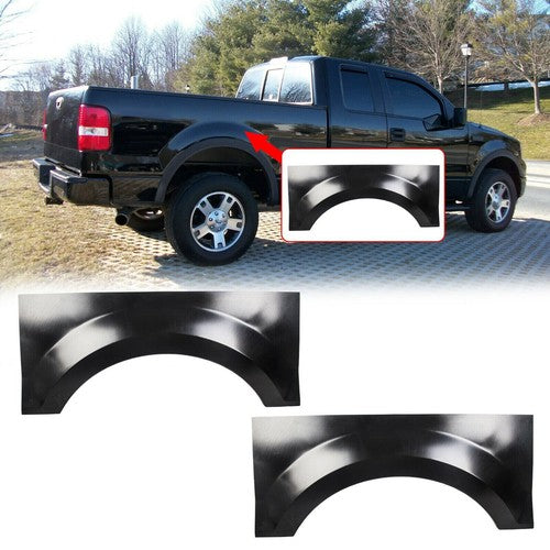 Solid Spare For 2004 2005 2006-2008 Ford F150 Upper Wheel Arch Repair Panels All Models Pair