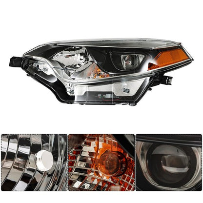 Solid Spare Pair For Toyota Corolla 2014-2016 Headlights Driver+Passenger Side Clear Lens
