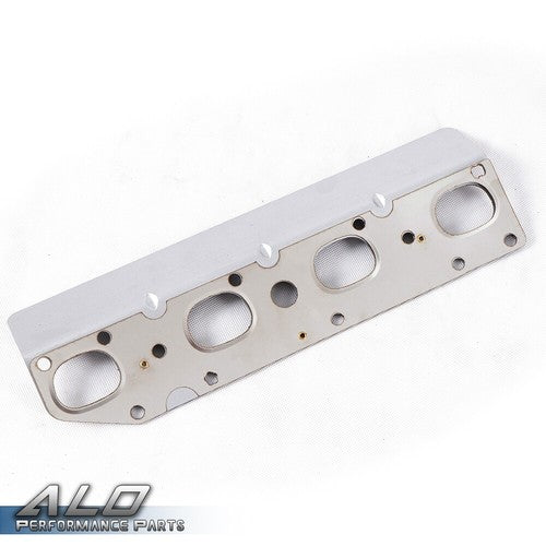 Solid Spare Exhaust Manifold Gasket L+R Bolt Stud Fit For 2009-2018 Ram 1500 2500 3500 5.7L