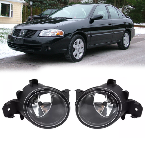 New Pair Of Fog Lights Lamps Front Bumper RH LH For Nissan Sentra 2004-2019