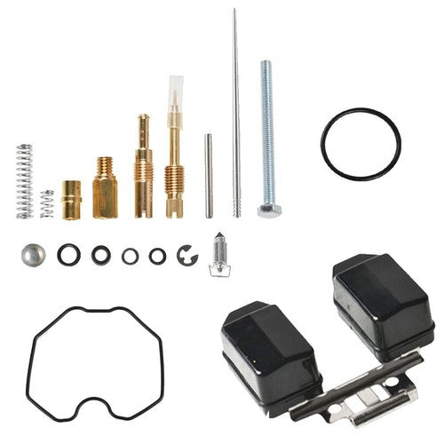 Solid Spare For Honda XR400R Carburetor Carb Rebuild Repair Kit & Float Jets1998 - 2004
