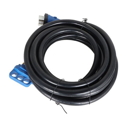Solid Spare 50A 25FT RV Power Extension Cord W/ LED & Twist Lock Plug Inlet 125/250V