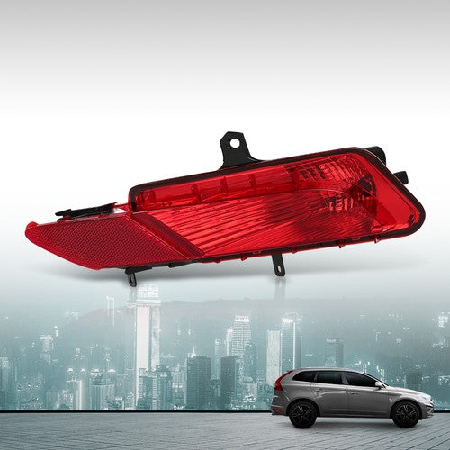 Solid Spare Fit For 14-17 Volvo XC60 Rear Bumper Reflector Fog Light Brake Lamp Right Side