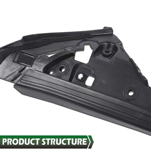 Solid Spare For Ford Explorer 2011-19 Front Driver Side Inner Windshield Pillar Trim Molding