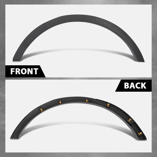 Solid Spare Rear Left Side Fender Flare Wheel Arch Molding Fit For 2013-2016 Ford Escape