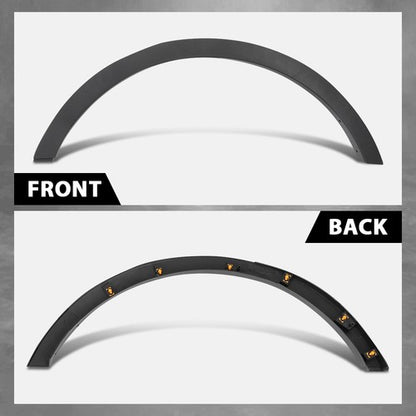 Solid Spare Rear Left Side Fender Flare Wheel Arch Molding Fit For 2013-2016 Ford Escape
