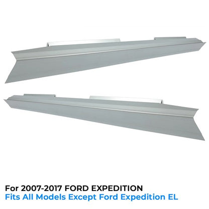 Solid Spare For 2007-2017 Ford Expedition Rocker Panels - 1 Pair - Left & Right Sides 07 08