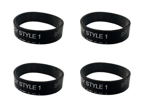 Solid Spare (4) Belts for Dirt Devil Style 1 Belt to Replace 3157260001 - NEW