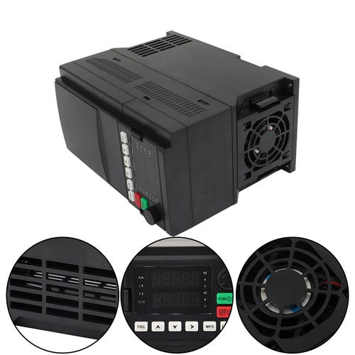 Solid Spare 5.5KW 220V 7.5HP Variable Frequency Drive AC 1-3 Phase Converter VFD New