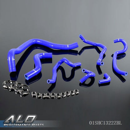 Solid Spare Silicone Hose+Vacuum Hose Kit Fit For 1997-2001 Honda Accord SIR/-T CF4/CL1 Blue