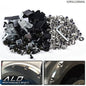 Solid Spare Universal Pocket/Rivet Style Fender Flares Screw/Bolt Hardware Kit Fit For Ford