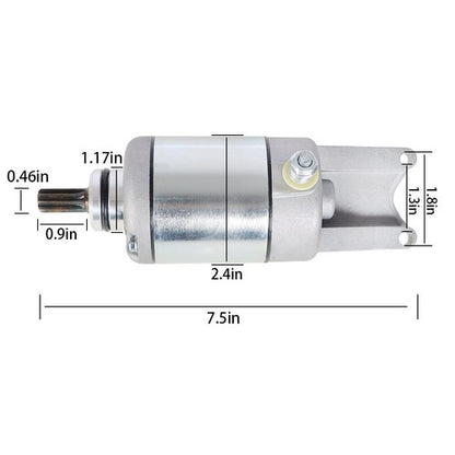 Solid Spare 21163-1328 ATV Starter For 2003-2008 Kawasaki KVF360 Prairie 360 4x4 26-1251