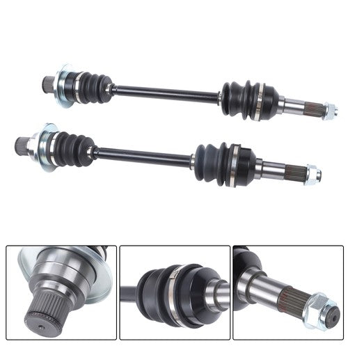 Solid Spare For Yamaha Rhino 450 660 700 2004-2009 Rear Left and Right CV Axles Drive Shaft