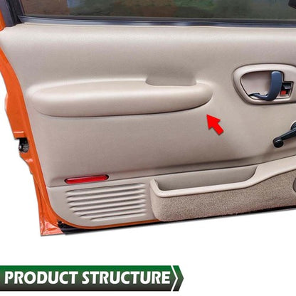 Solid Spare Door Armrest Front Driver & Passenger Side Fit For Chevy GMC Pickup Truck SUV