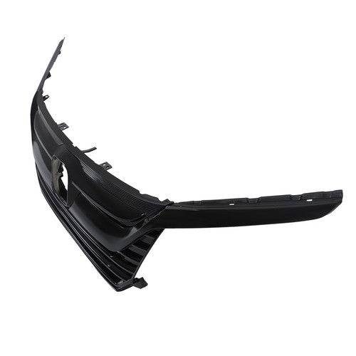 Solid Spare For Honda Odyssey 2018 2019 2020 Gloss Black Plastic Front Bumper Grille New