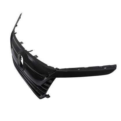 Solid Spare For Honda Odyssey 2018 2019 2020 Gloss Black Plastic Front Bumper Grille New
