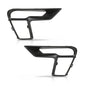 Solid Spare Front Bumper Fog Light Bezel Lamp Trim Left+Right Fit For 18-19 Ford Explorer
