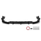 Solid Spare Rear Bumper Lip Diffuser Gloss Black Fit For 2020-2024 BMW G06 X6 M Sport
