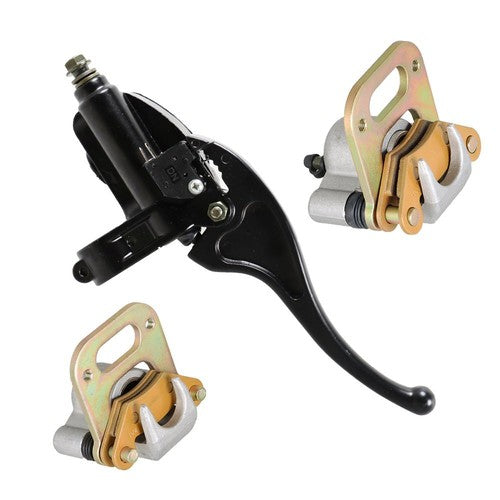 Solid Spare For Polaris Sportsman 500 1996-1998 Front Brake Calipers & Brake Master Cylinder