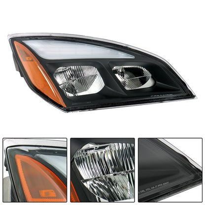 Solid Spare For Freightliner Cascadia P4 2018+ NEWER Headlight Lamp LED - RIGHT Passenger