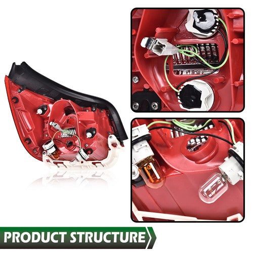 Solid Spare Fit For 2013-2015 Chevy Malibu [NON-LED]Tail Light Brake Lamp Outer Right Side