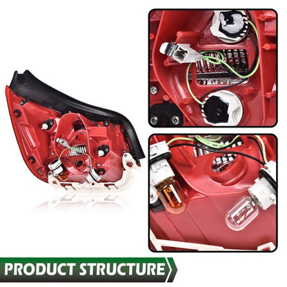 Solid Spare Fit For 2013-2015 Chevy Malibu [NON-LED]Tail Light Brake Lamp Outer Right Side