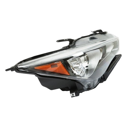 Solid Spare Clear Front Headlight Right/RH Fit For Infiniti Q50 2014-2017 LED w/o AFS Chrome