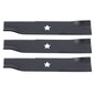 Solid Spare 3 Pack 539-112078 577146101 Lawn Mower Blades For Husqvarna EZ4216 42"