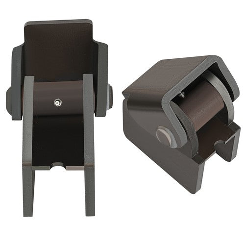 Solid Spare 2PCS Weld On Steel Dump For Truck Trailer Hinges Work On Any 2" Rectangular Tube