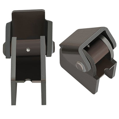 Solid Spare 2PCS Weld On Steel Dump For Truck Trailer Hinges Work On Any 2" Rectangular Tube