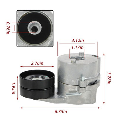 Solid Spare EC210B EC290B Excavator Belt Tensioner 462280 For Volvo Excavator Parts D7D D6D