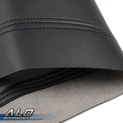 Solid Spare Fit For Honda Accord 08-12 Black Leather Front Door Panels Armrest Cover New