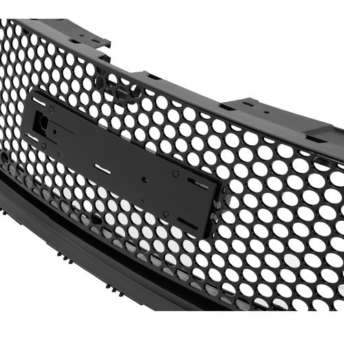 Solid Spare For 2007-13 GMC Sierra 1500 Denali Pickup Upper Lower Grille Hood Molding Trim