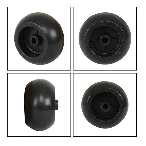 Solid Spare 2 Pack 5" Deck Wheels Fit For 34717 3471700 532133957 532107610 532174873 Wheel