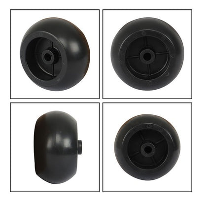 Solid Spare 2 Pack 5" Deck Wheels Fit For 34717 3471700 532133957 532107610 532174873 Wheel