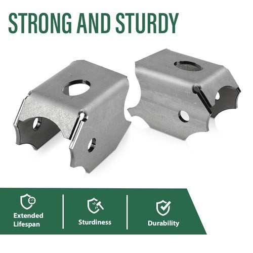 Solid Spare Heavy Duty Front Lower Control Arm Bracket Fit For 07-18 Jeep Wrangler JK JKU